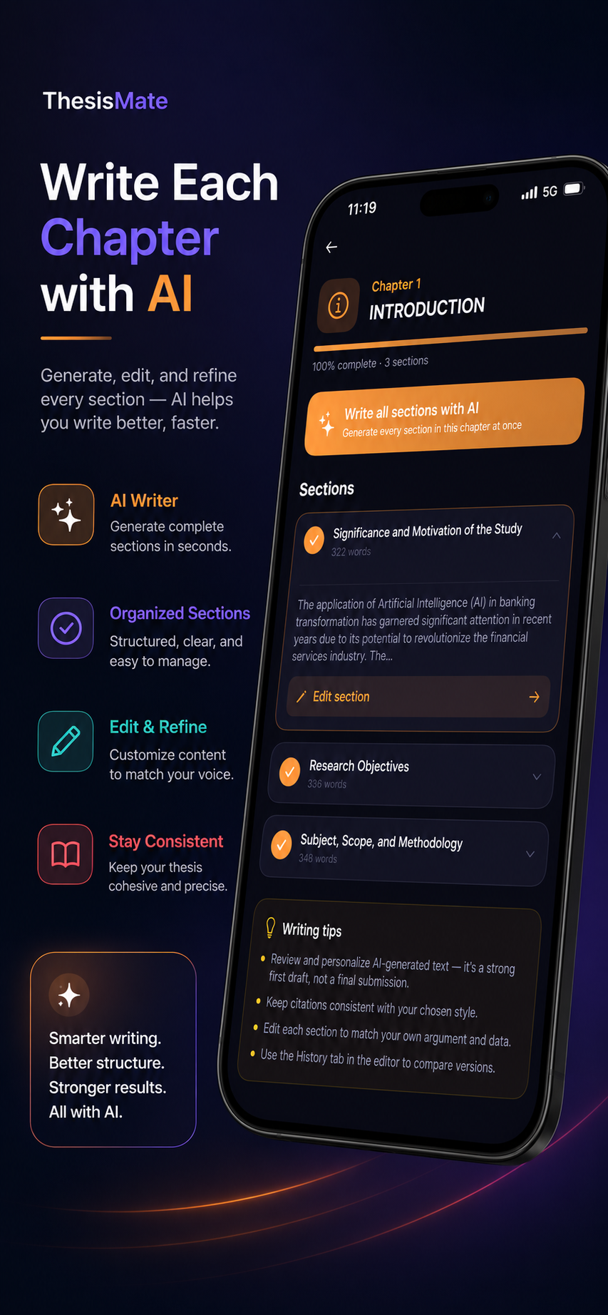 Write with AI